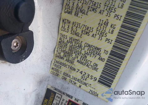 2013 Nissan Frontier S из США, поврежденный, VIN 1N6BD0CT4DN742359